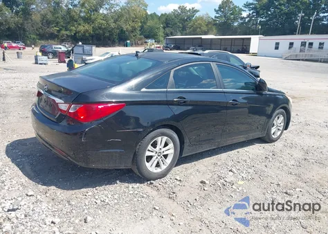 2012 Hyundai Sonata Gls из США, поврежденный, VIN 5NPEB4AC7CH474034